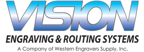 Vision Engraving and routing systems logo